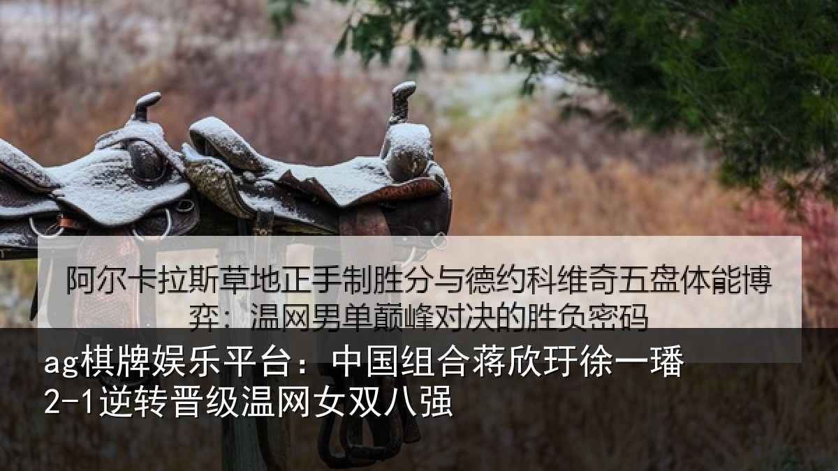 ag棋牌娱乐平台:中国组合蒋欣玗徐一璠2-1逆转晋级温网女双八强